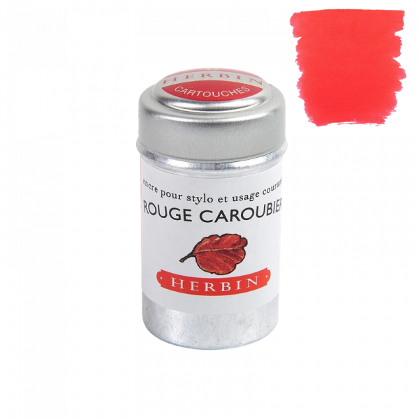 Cartuchos J. Herbin Rouge Caroubier
