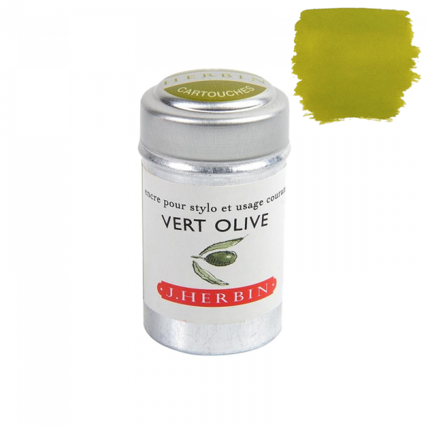 Cartuchos J. Herbin Vert Olive