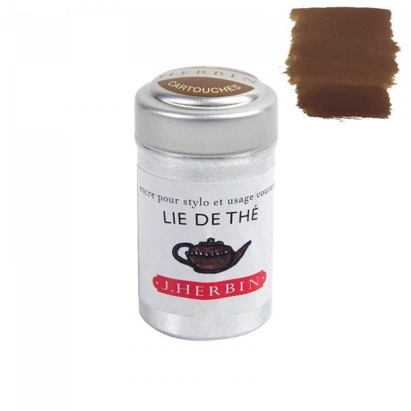 Cartuchos J. Herbin Lie de Thé