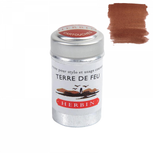 Cartuchos J. Herbin Terre de Feu