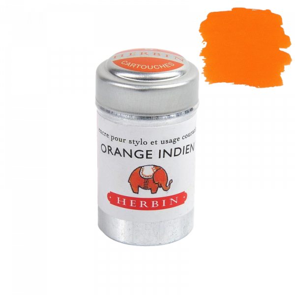 Cartuchos J. Herbin Orange Indien