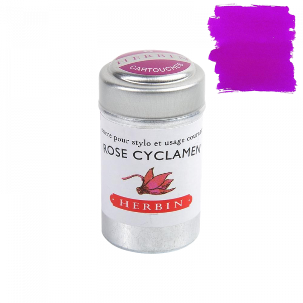 Cartuchos J. Herbin Rose Cyclamen