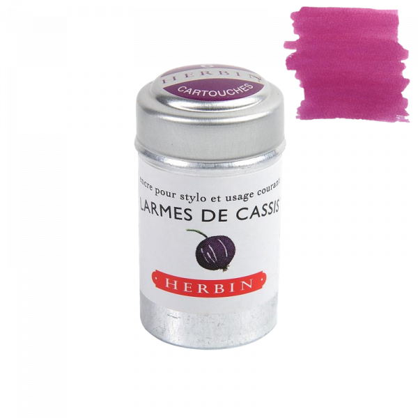 Cartuchos J. Herbin Larme de Cassis