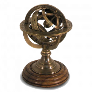 Esfera armillar 13 cms.