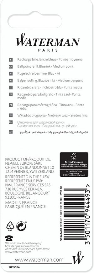 Recambio Bolígrafo Waterman