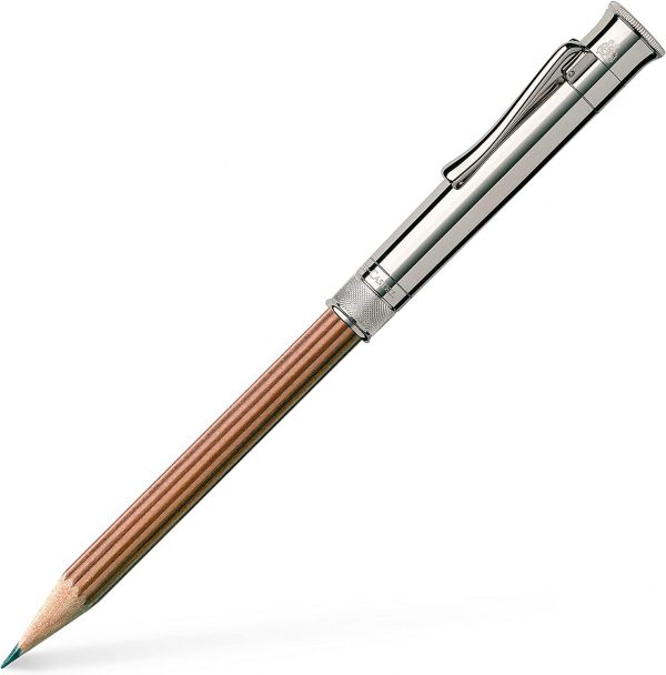 Lápiz Perfecto Alargador Platino Marrón Graf Von Faber Castell
