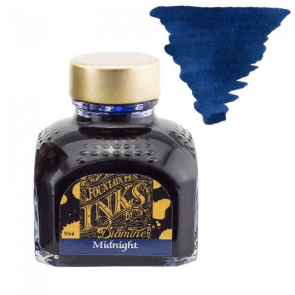 Tintero Diamine Midnight blue - 80ml