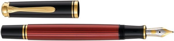 Pluma Souverän M600 Rojo Pelikan