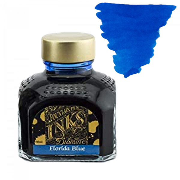Tintero Diamine Florida blue - 80ml