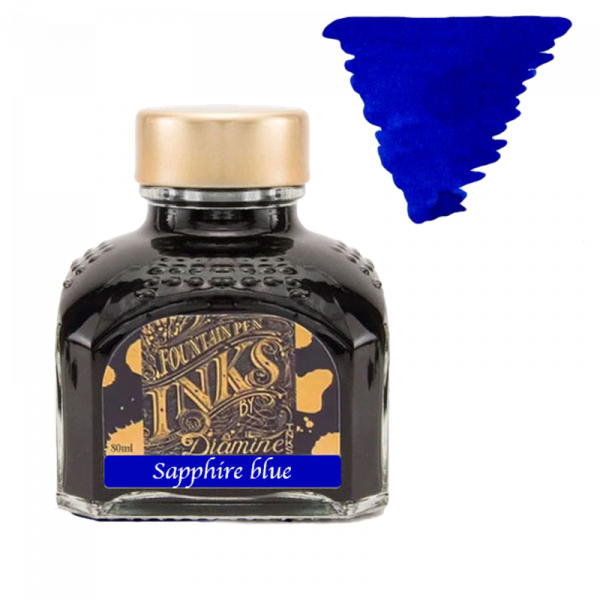 Tintero Diamine Saphire blue - 80ml