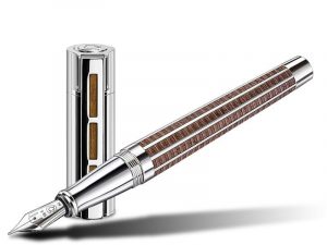 Pluma Estilográfica J.S. Staedtler Princeps Nogal