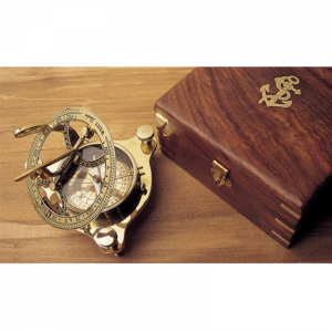 Brújula meridiana & Cuadrante solar