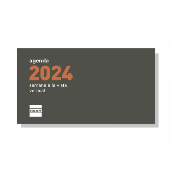Recambio Anual Plana Semana Vista Vertical Finocam 2024