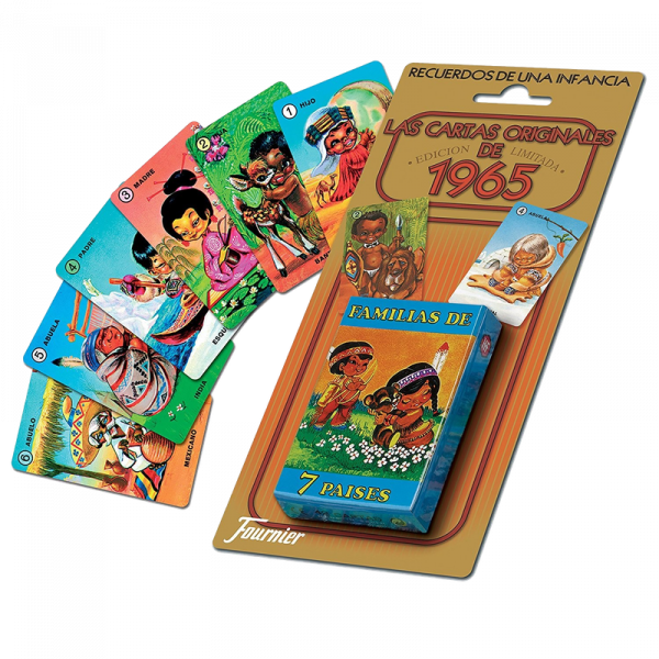 Cartas Familia 7 Países Fournier