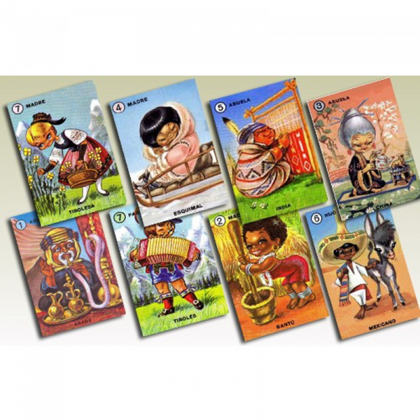 Cartas Familia 7 Países Fournier