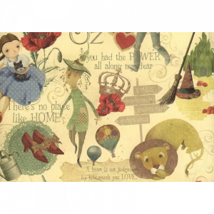 Papel Mago de Oz oro