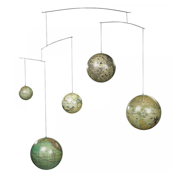Móvil Globos terráqueos