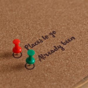 Mapamundi Corcho Natural Woody Map