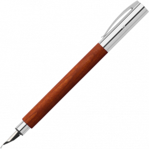 Estilográfica Faber-Castell Ambition Madera de Peral