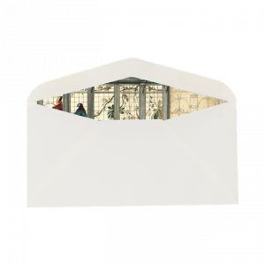 Juego Sobre y Tarjeta Pajarera