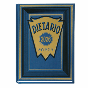 Dietario Myrga Cuarto Azul 2026
