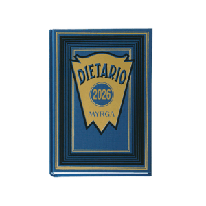 Dietario Myrga Octavo Azul 2026