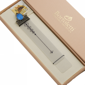 Marcapáginas Camafeo turquesa