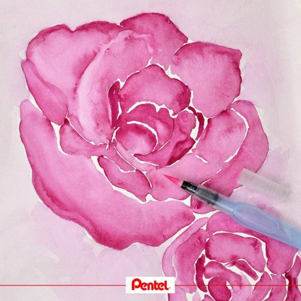 Pincel con depósito Pentel
