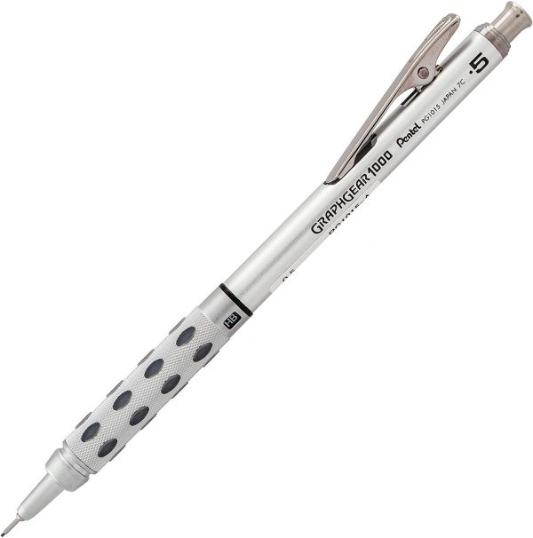 Portaminas Graphgear 1000 0,5 mm Pentel