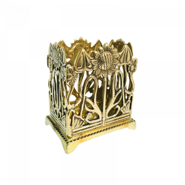 Cubilete Barroco Latón Dorado brillante
