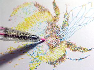 Portaminas 8 colores Pentel