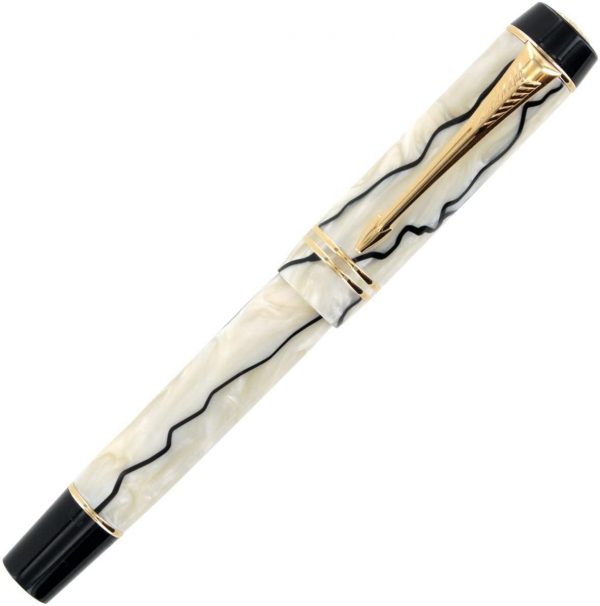 Pluma Estilográfica Duofold Mini Pearl Parker