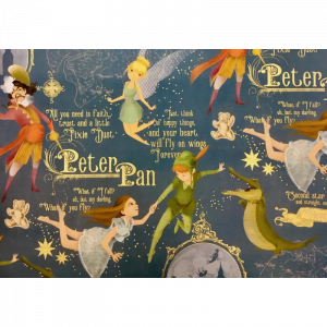 Papel Peter Pan oro