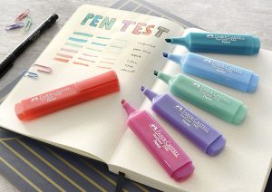 Set 8 subrayadores Textliner 46 Pastel Faber Castell