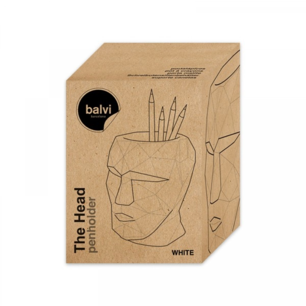Portalápices The Head Blanco