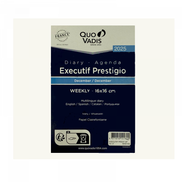 Recambio Executif Prestigio 2025 Quo Vadis