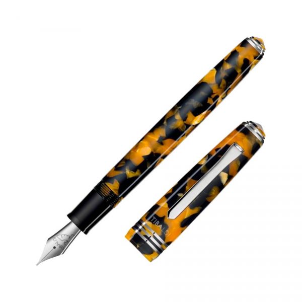 Pluma Amarillo Ámbar Nº60 Tibaldi