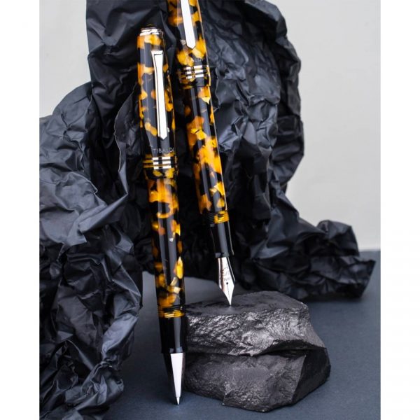 Pluma Amarillo Ámbar Nº60 Tibaldi