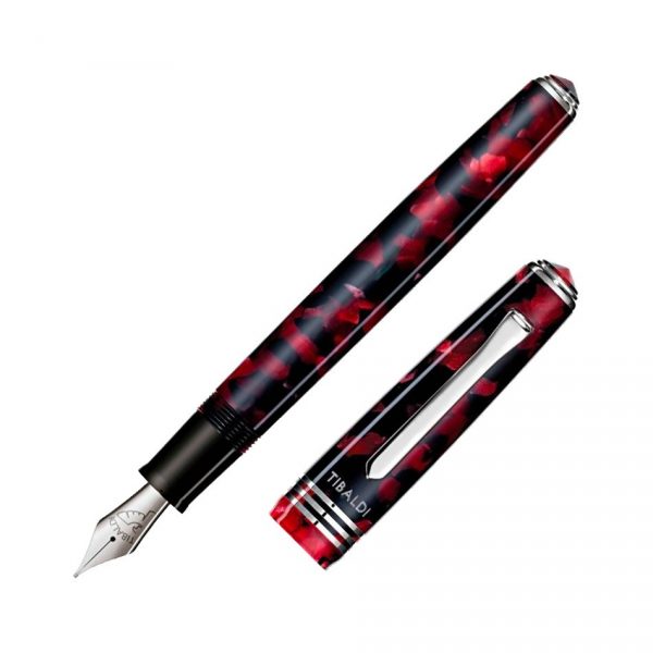 Pluma Rojo Rubí Nº60 Tibaldi