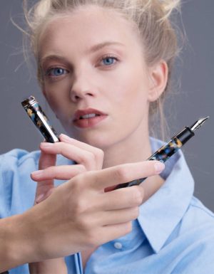 Pluma Samarkanda Azul Nº60 Tibaldi