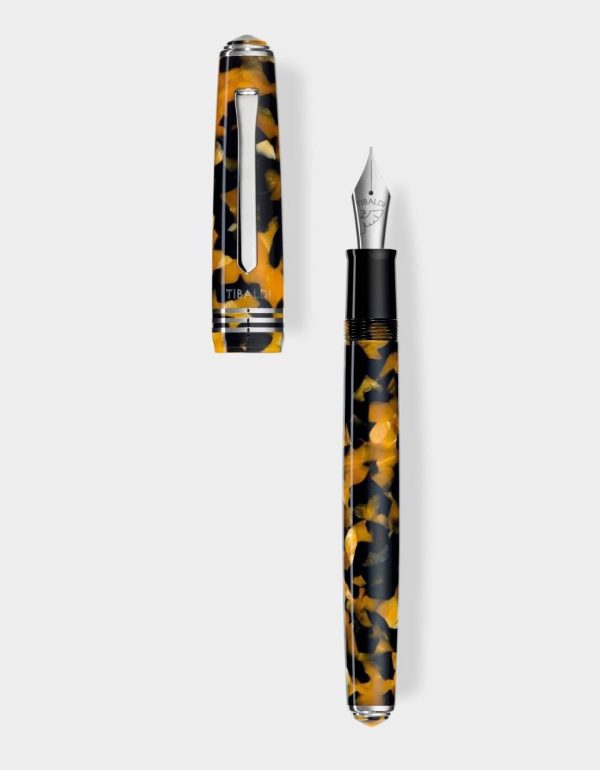 Pluma Amarillo Ámbar Nº60 Tibaldi