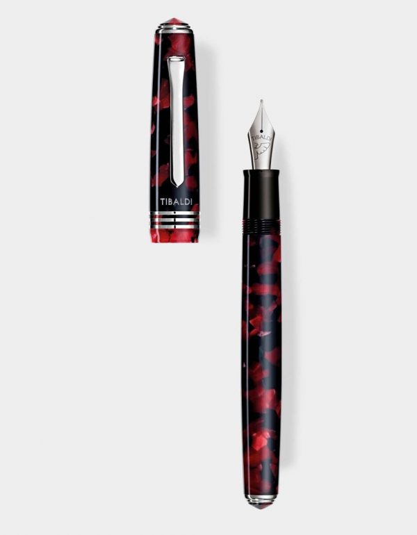 Pluma Rojo Rubí Nº60 Tibaldi