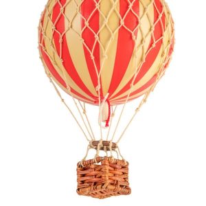 Globo Aerostático Floating the Skies 8cm Ø Rojo