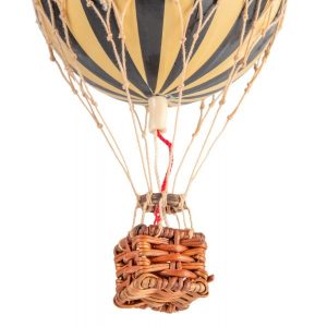 Globo Aerostático Floating the Skies 8cm Ø Negro