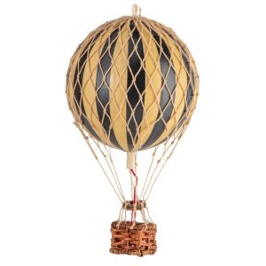 Globo Aerostático Floating the Skies 8cm Ø Negro