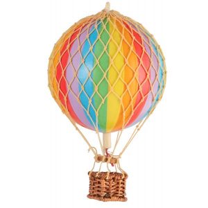 Globo Aerostático Floating the Skies 8cm Ø Arcoiris