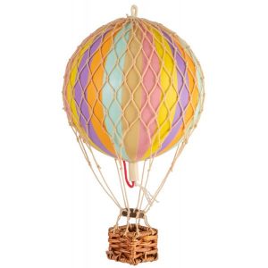 Globo Aerostático Floating the Skies 8cm Ø Arcoiris Pastel