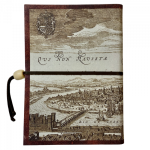 Diario en Piel Sevilla Grabado s. XVII