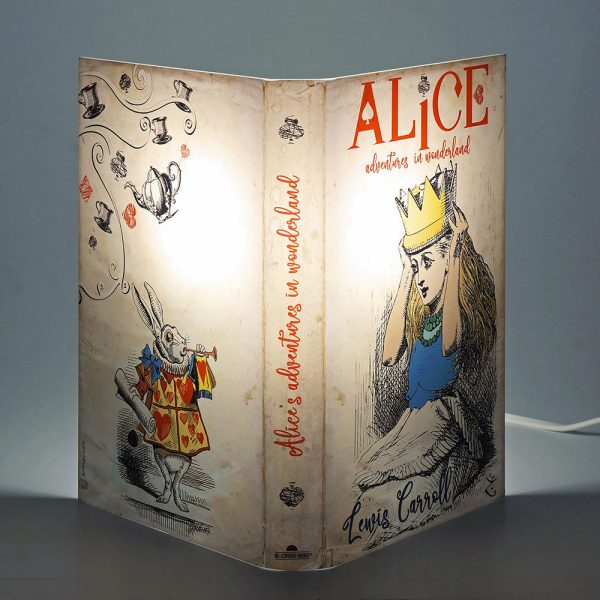 Lámpara Alicia en el País de las Maravillas - Lewis Carroll