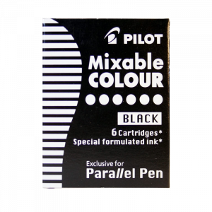 Cartuchos Pilot Paralell Pen Negro